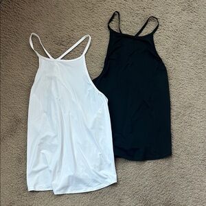 Target Women's Black and White Tank Tops